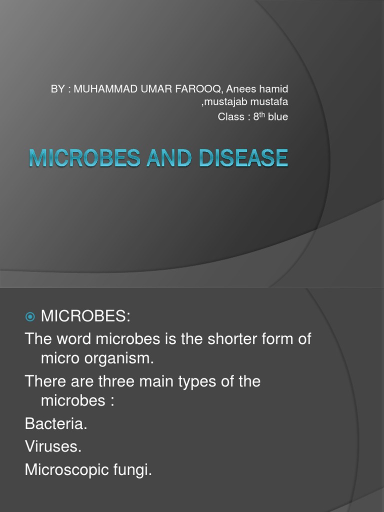 Types of Microbes: Bacteria & Viruses | PDF