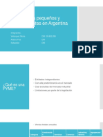 Normas para Pequeños y Medianos Entes en Argentina