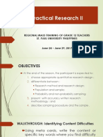  Research Design