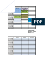 Horario Del 9no Ciclo