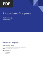 Introduction To Computers (BBA)