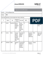 Lynda - Requirements Traceability Matrix