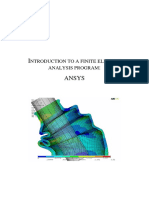 Ansys Classic Tutorial Lab1