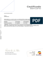 Certificado Bancario EDISON PDF