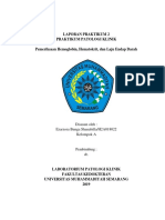 Hemoglobin, Hematokrit, Laju Endap Darah Laporan Praktikum 2