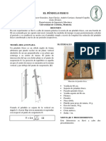 Informe de Fisica 3 Pendulo Fisico