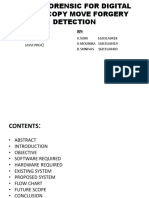 Image Forensic For Digital Image Copy Move Forgery