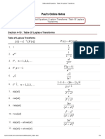 Paul's Online Notes: Section 4-10: Table of Laplace Transforms