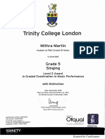 Grade 5 Certificate