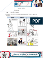 Learning Activity 4 Evidence: Consolidation Activity Stage 1: "A Summary of My Day"