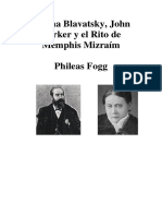 Fogg - Blavatsky Yarker y El Rito de Memphis Mizraim