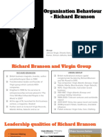 Organisational Behaviour - Richard Branson