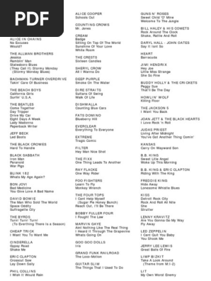 Bass Tab White Pages