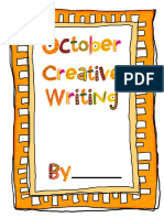 16 Printable October Creative Writing Activities