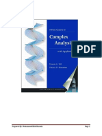 A First Course in Complex Analysis With Applications by Dennis G Zill Patrick D Shanahan Solution Manual PDF