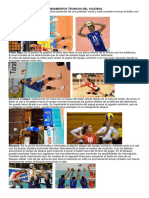 Fundamentos Técnicos Del Voleibol