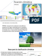 Clasificación climática de Thornthwaite