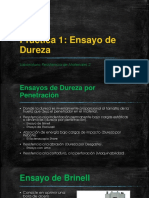 Práctica 1 - Ensayo de Dureza