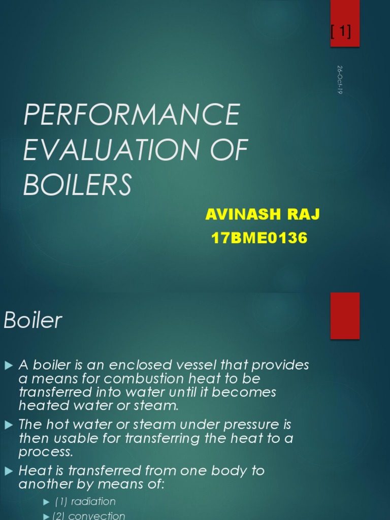 Boiler Performance Evaluation Guide | PDF | Boiler | Combustion