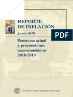 Reporte de Inflacion Junio 2018