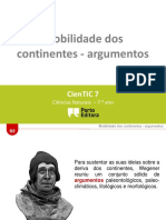 Argumentos da deriva continental