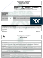 Reporte Proyecto Formativo - 1332616 - Desarrollo de Un Sistema de in