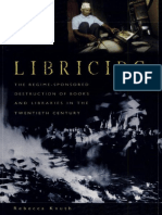 Rebecca Knuth - Libricide Destruction of Books 20 Centuary (2003) PDF