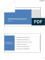 Gestão de processos: conceitos e métodos