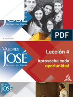 Lección 4 - Valores de José - ESP