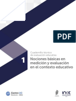 Nociones Basicas Medición - Evaluación