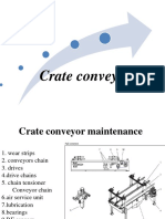 Crate Conveyor Maintenance Checklist