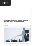 As Novas Faces Do Autoritarismo de Direita e Esquerda Nas Democracias, Segundo Pesquisadora Holandesa - BBC News Brasil