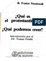 ¿Qué Es El Protestantismo Pág80-85