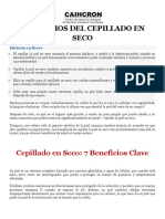 Beneficios Del Cepillado en Seco