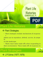 Plant Life Histories