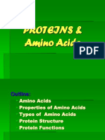 Chapter 7. Proteins and Aminoacids