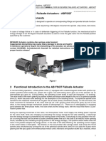 Manual For 90-Degree Failsafe-Actuators - ABFSQT 1 Introduction / Comments