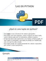 Tuplas en Python Exposicion 2