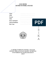 Log Book Praktikum Fisika Dasar UNPAD 2019
