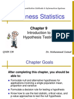 Business Statistics