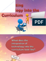 Integrating Technology Into The Curriculum