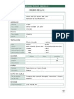 Informe Técnico de Vuelo