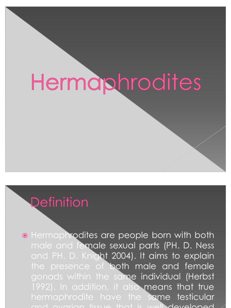 Hermaphrodites | PDF | Intersex | Puberty