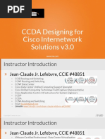 CCDA Designing For Cisco Internetwork Solutions v3.0