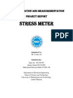 Stress Meter: Instrumentation and Measurementation Project Report