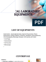 Clinical Laboratory Equipments