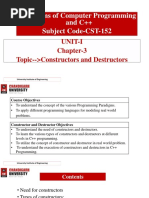 4.constructors and Destructors