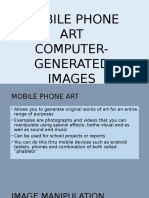Mobile Phone ART Computer-Generated Images