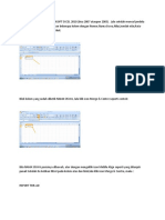 Langkah Pertama Buka MICROSOFT EXCEL 2010