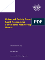 Universal Safety Oversight Programme Audit Continuous Monitoring Manual